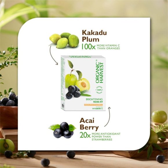 ORGANIC HARVEST BRITENING FACE CREAM - Picture 2 of 3